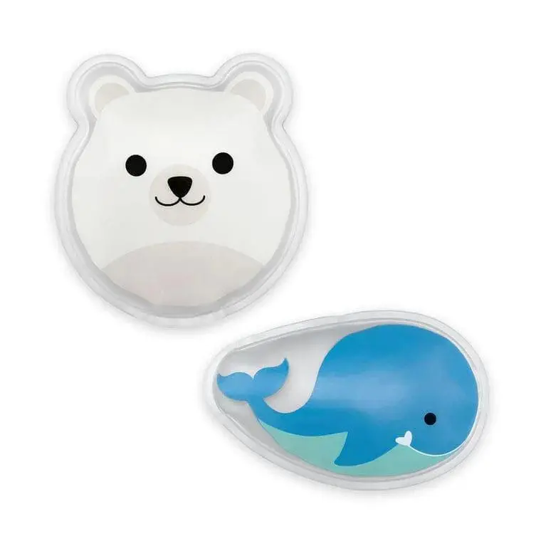 Dr. Brown’S Cold Comfort Compress Pack – Polar Bear & Whale Designs 1