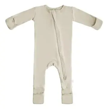 Dreamland Baby Luxeweave Bamboo Pjs – Soft Pajama Set With Dreamcuffs™ (0–24M) 1