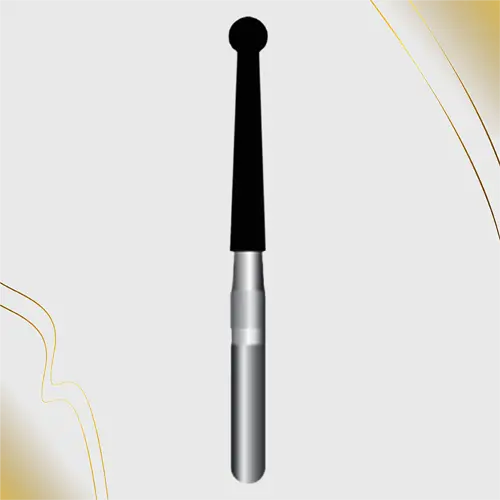 E164-018 – 10-Pack Coarse Endo Diamond Burs (Pointed Cone, Coated Tip) 1