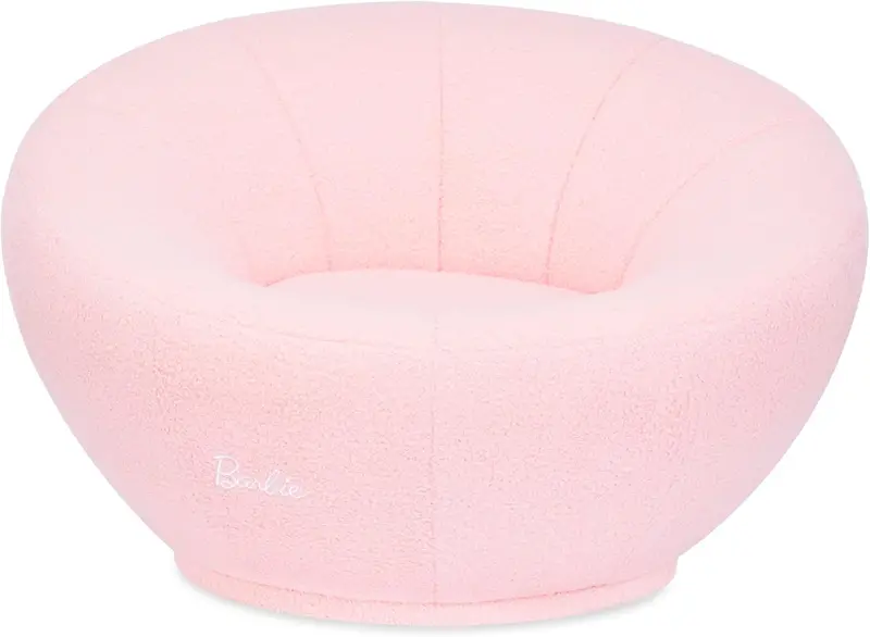 Evolur Barbie 'I'M Unstoppable' Pink Kids Sofa 1