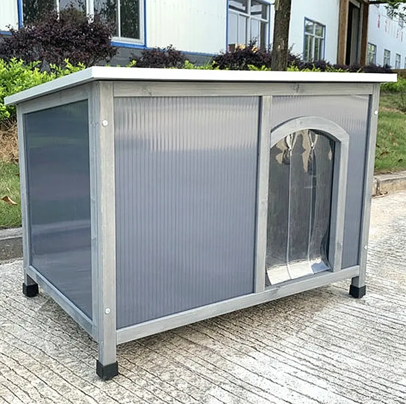 Extra-Large Wooden Dog Kennel – Sturdy Outdoor Canine Shelter 1