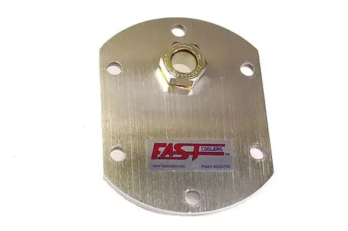 Fast Coolers Single 6-Bolt Pto Cover With Integrated Sight Glass 1