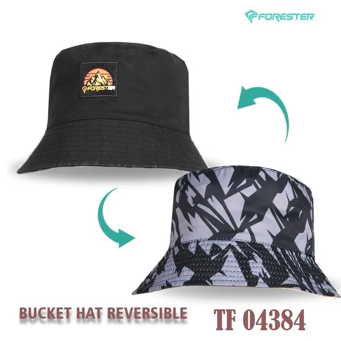 Forester Giachen Reversible Bucket Hat – Packable Sun Protection For Outdoor Use 1