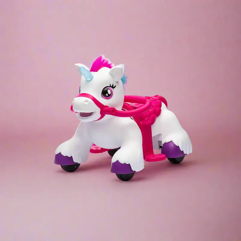 Freddo Toys Unicorn & Horse 6V Ride-On – Magical Themed Electric Toy For Toddlers 1