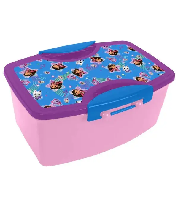 Gabby'S Dollhouse Kids Lunch Box With Removable Tray – Danawares 1