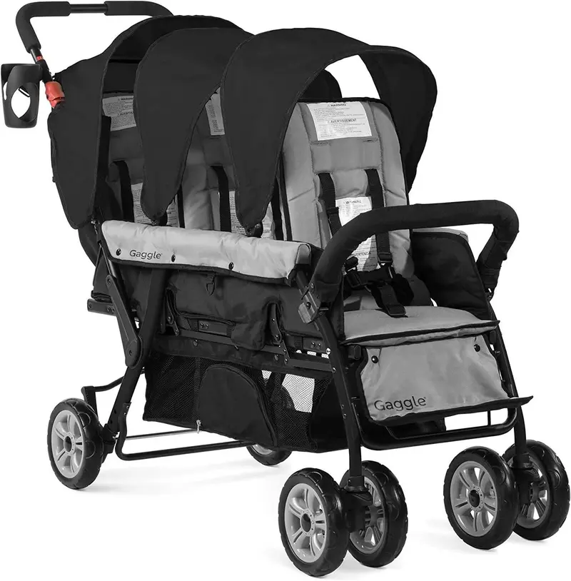 Gaggle Compass Trio Triple Infant Stroller For Daycare Use 1
