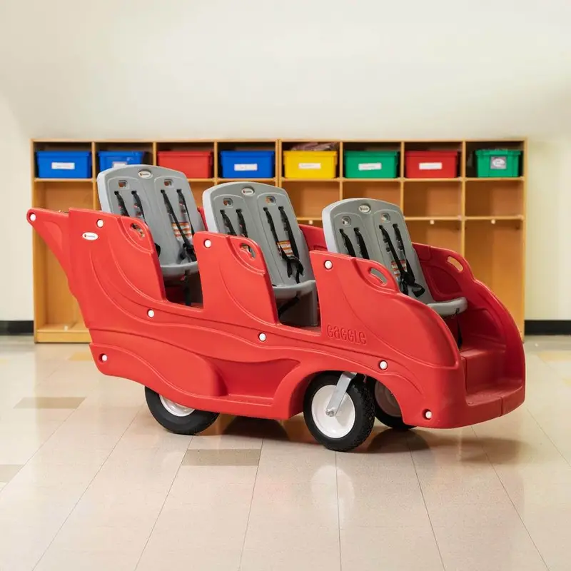 Gaggle Parade™ 6-Seat Multi-Child Buggy – Daycare & Preschool Use 1