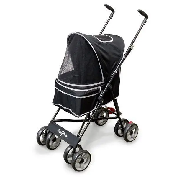 Gen7 Pets Journey Stroller In Sleek Black 1