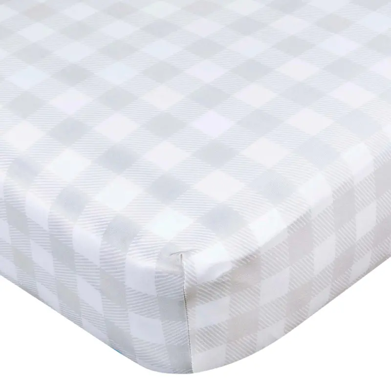 Gerber Soft Cotton Fitted Crib Sheet – Machine Washable & Snug Fit 1