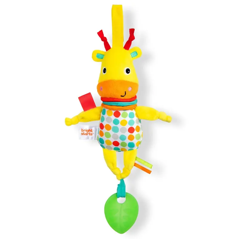 Giraffe-Shaped Musical Activity Toy – Bright Starts Pull & Play 1
