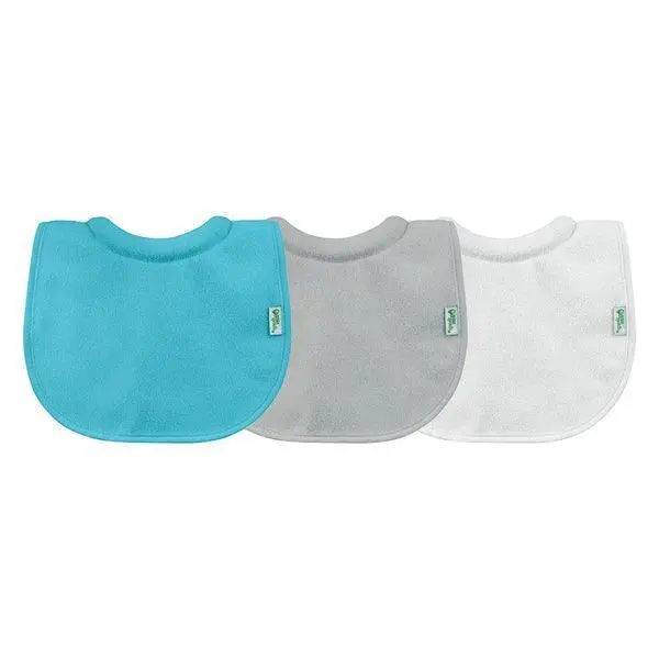 Green Sprouts Stay-Dry Aqua Milk Catcher Bibs (2-Pack) 1