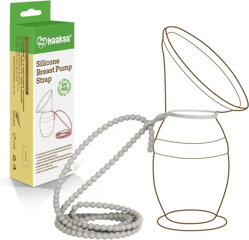 Haakaa Adjustable Silicone Breast Pump Strap 1