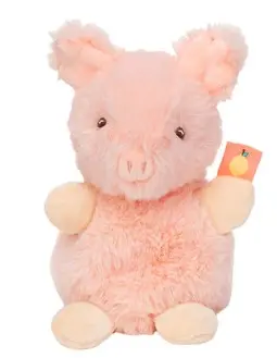 Happy Horse Penny The Pig Plush Toy – Adorable 10" Fruit Friends Collection Stuffed Animal 1