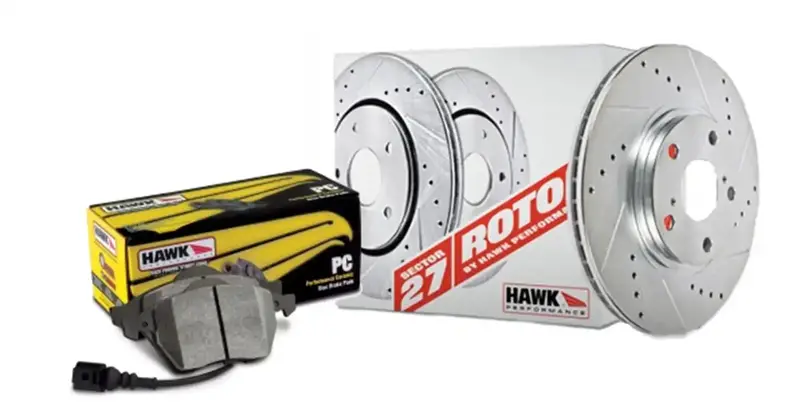 Hawk Sector 27 Front Brake Kit – Includes Pc Pads, Model Hk4909.448Z 1
