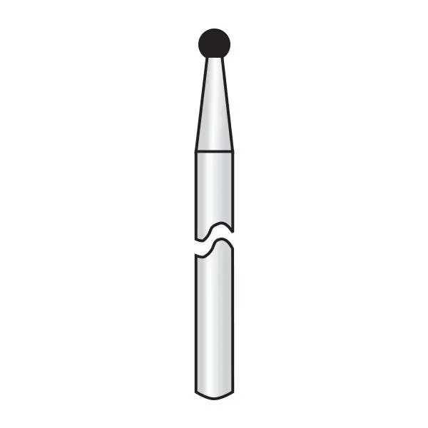 Hp001-009 Round Ball-Shaped Diamond Burs For General Dental Use 1