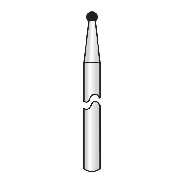 Hp001-013 Reusable Gold-Coated Diamond Ball Burs For Precision Dental Shaping 1
