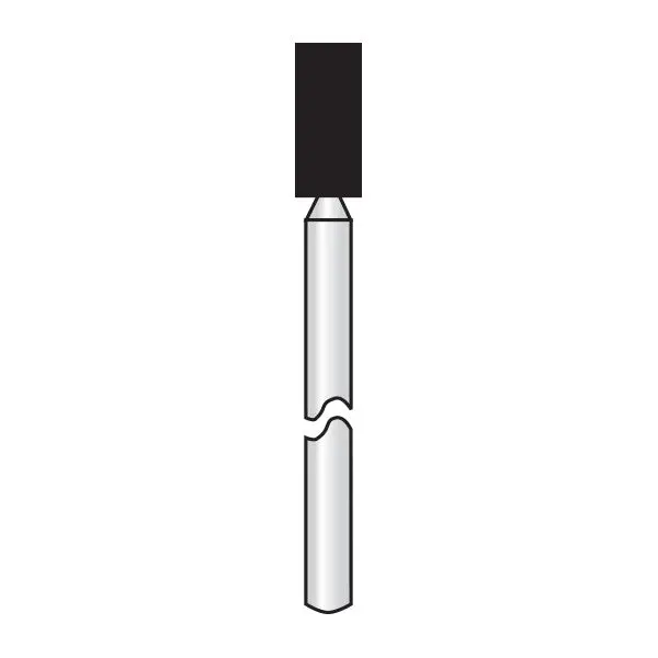 Hp111-033 Flat-End Cylinder Reusable Gold-Coated Diamond Dental Burs 1
