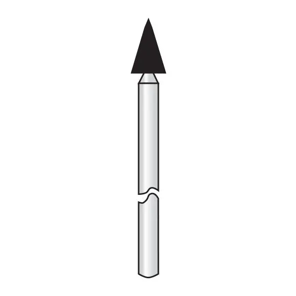 Hp164-040 Safe-End Reusable Gold-Coated Diamond Dental Burs 1