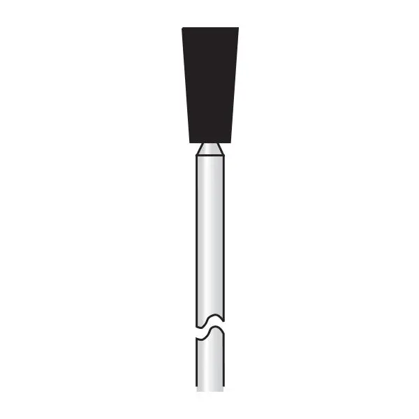 Hp225-048L Short-Head Inverted Cone Reusable Gold-Coated Diamond Dental Burs 1