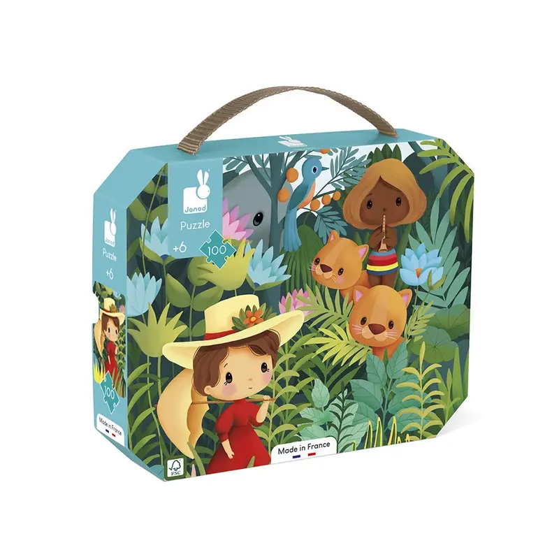 Janod Rousseau-Inspired Art Puzzle – 100-Piece Creative Challenge For Kids Age 6+ 1