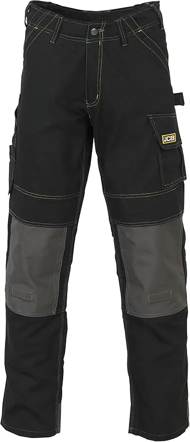 Jcb Cheadle Trade Black Work Trousers – Long Leg Fit (35 Inch Inseam) 1