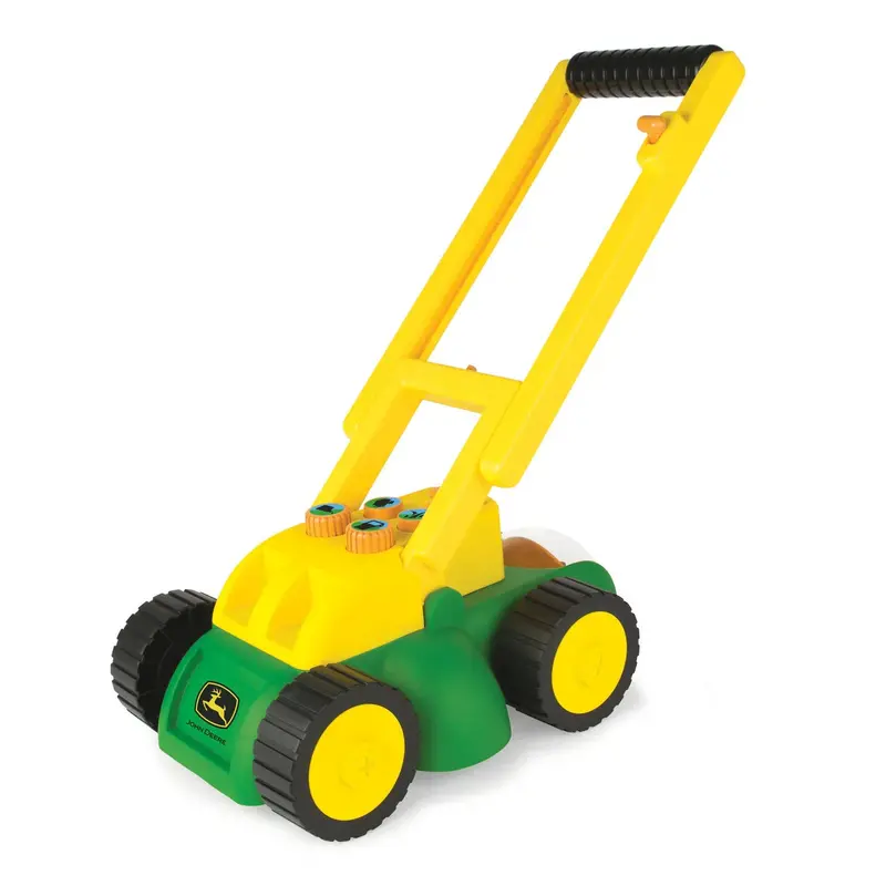 John Deere Realistic Lawnmower Toy – Push-Activated Pretend Play Mower With Engine Sounds, Led Lights, And Bead Roller (Ages 2+) 1