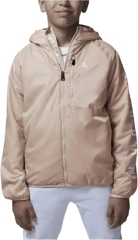 Jordan Big Kids’ Lightweight Fleece-Lined Jacket – Warm Layering Piece 1