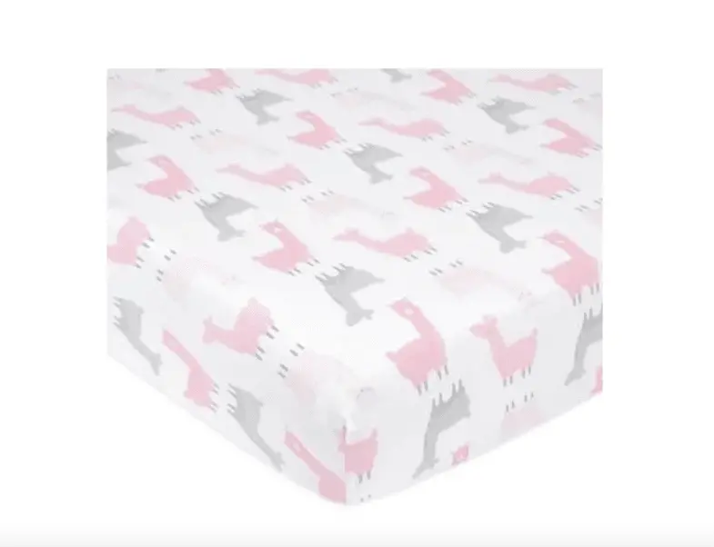 Just Born Crib Fitted Sheet – Soft 100% Cotton Bedding For Newborns 1
