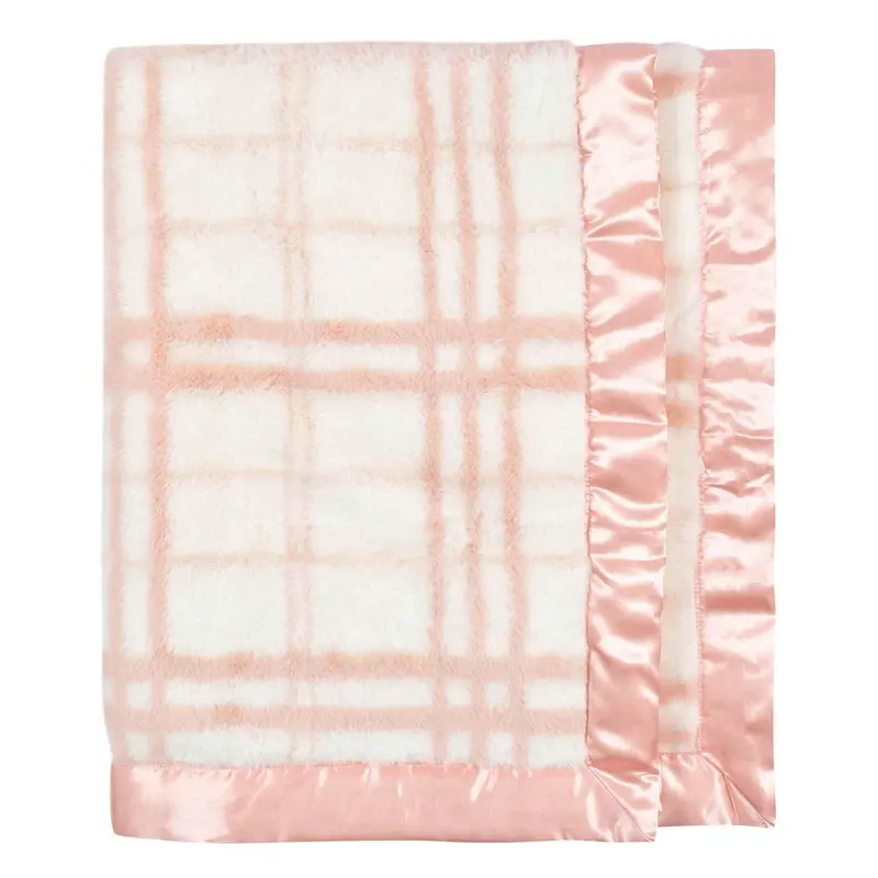 Just Born Soft Plush Baby Blanket For Girls 1