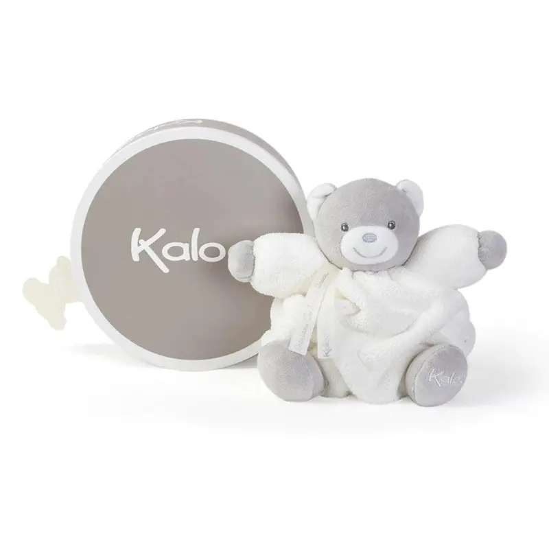 Kaloo Chubby Bear Plush – Cream Finish, Small Size 1