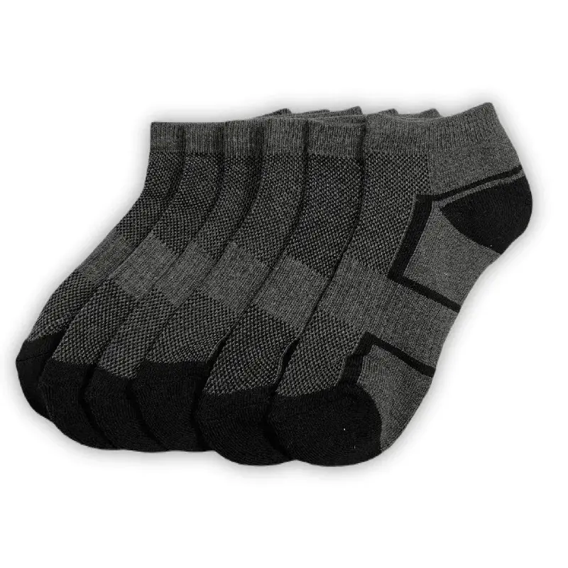 Kids Cotton Performance Ankle Socks – 3-Pack, Ages 4–9 1