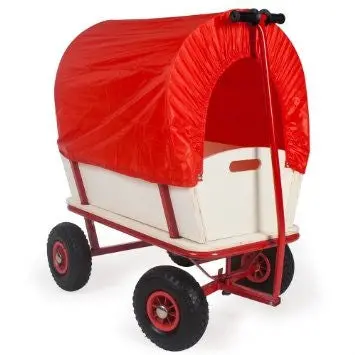 Kids’ Pull-Along Wagon Cart – Lightweight Trolley For Toddlers 1
