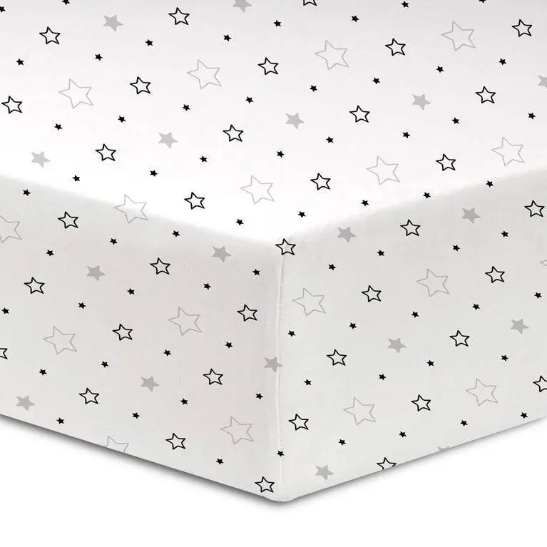 Koalababy Percale Fitted Crib Sheet – Soft Breathable Cotton 1