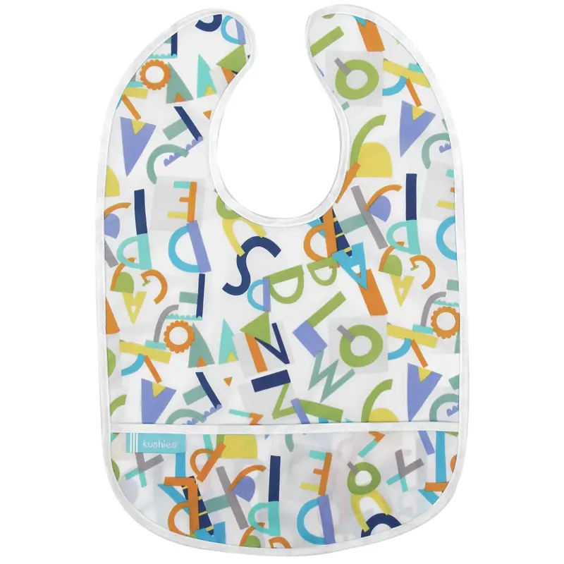 Kushies Cleanbib Waterproof Baby Bib – Toddler Size (12 Months And Up) 1