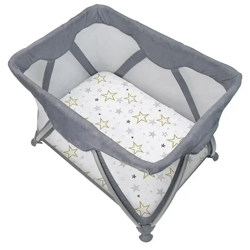 Kushies Percale Dream Baby Playard Sheet – Solid Color 1