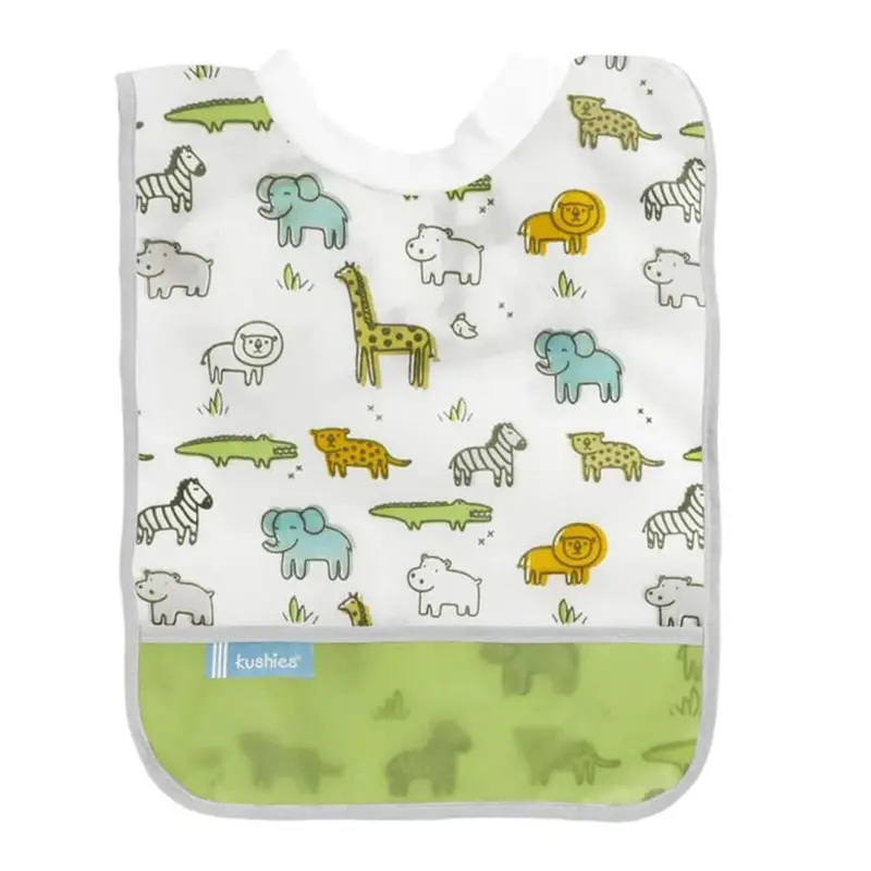 Kushies Rib-Knit Neck Bib For Infants And Toddlers 1