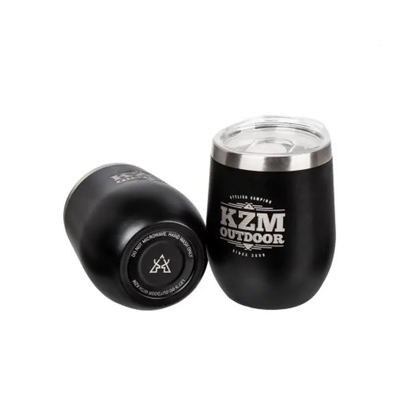 Kzm Egg Tumbler Set – Two-Piece Insulated Beverage Container Pair 1