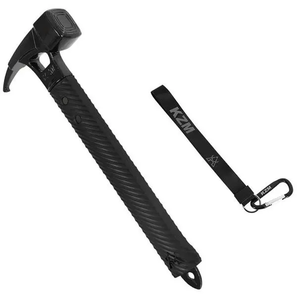 Kzm Tank Black Hammer Finish Camping Tool 1