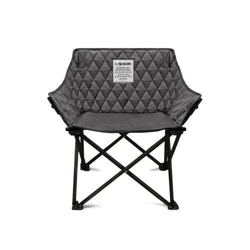 Kzm Vista Foldable Outdoor Chair (Charcoal) 1