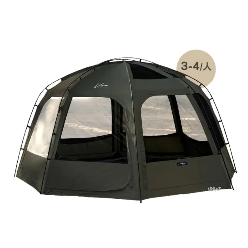 Kzm Viva Dome Plus Shelter – 3–4 Person Lightweight Tent 1