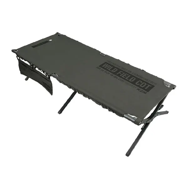 Kzm Wide-Frame Field Cot For Comfortable Outdoor Rest 1