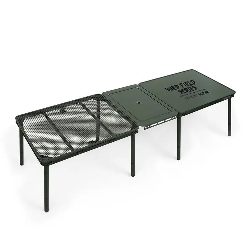 Kzm Wild Field Ipm-Compatible Table Set For Camping & Overlanding 1