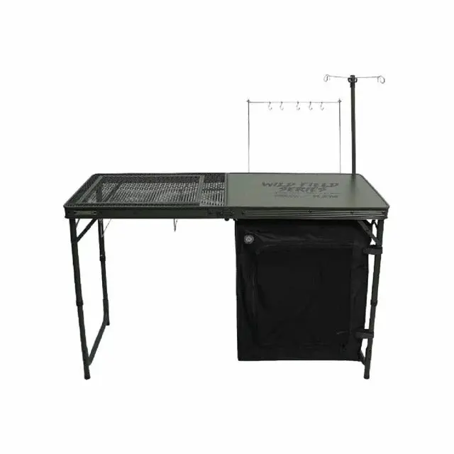 Kzm Wild Field Modular Kitchen Cabinet & Dining Table Combo 1