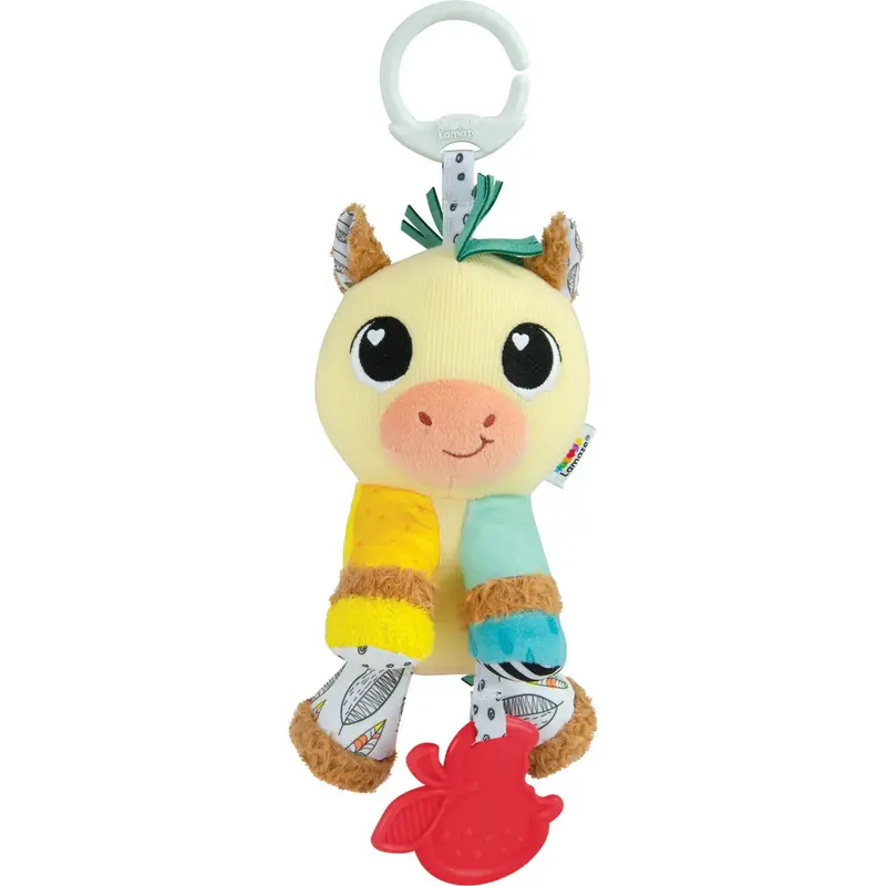 Lamaze Carson Clydesdale Clip-On Baby Toy – Sensory Horse For Strollers & Cribs 1