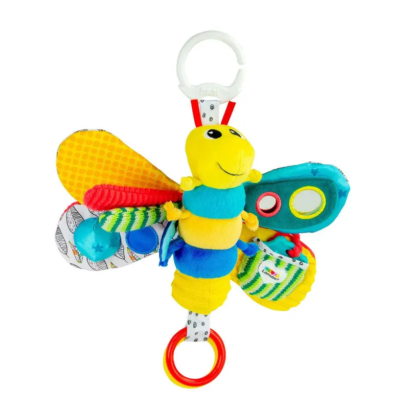 Lamaze Freddie The Firefly Baby Toy – Soft Hook-And-Play Developmental Toy 1