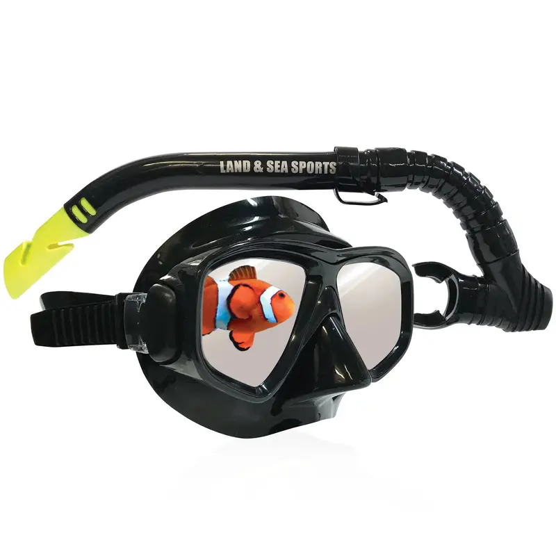 Land & Sea Clearwater Mirror Goggle Set – Reflective Lens Swim Gear 2