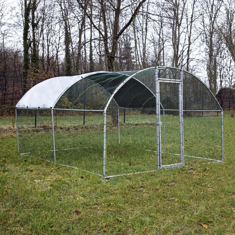 Large Open-Air Pet Enclosure – 4M X 2.95M X 2M Aviary Or Chicken Coop 1