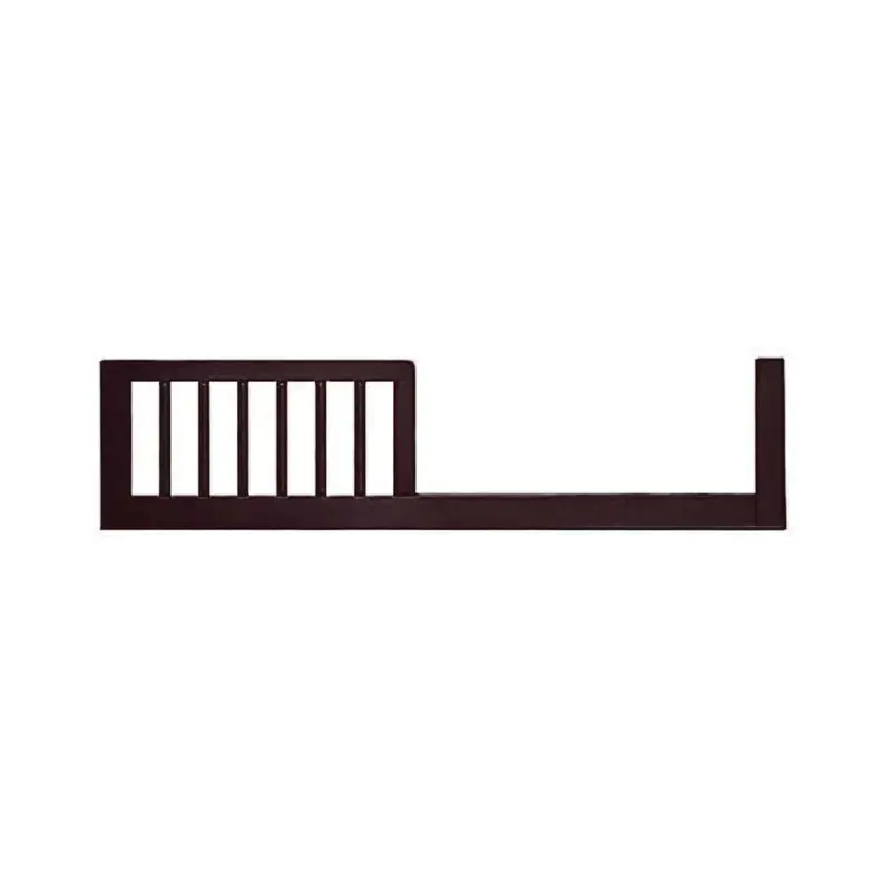 Lil' Angels Espresso Toddler Bed Conversion Rail For Naples Crib 1