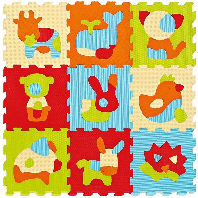 Ludi Foam Animal Puzzle Play Mat For Infants And Toddlers 1