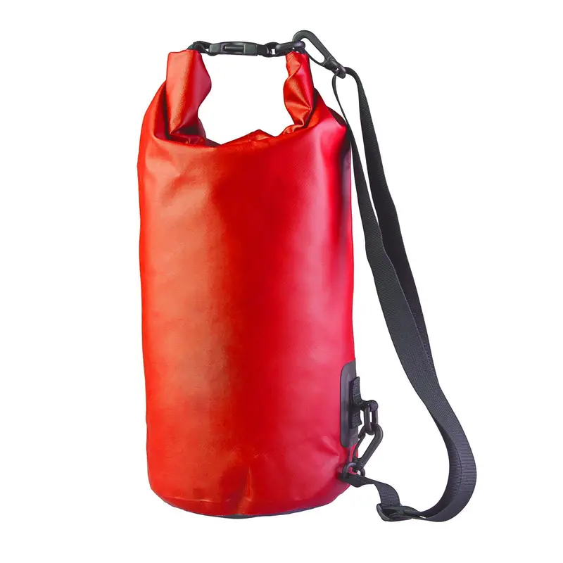 Luxtri 30L Waterproof Dry Bag – Red Roll-Top Seal Rucksack For Hiking And Water Sports 1